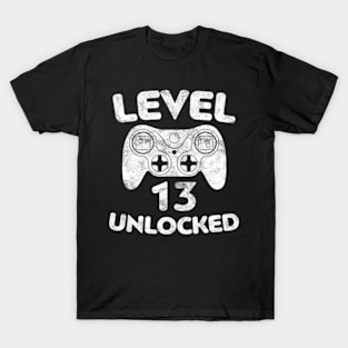 Level 13 13th Video  Birthday T-Shirt